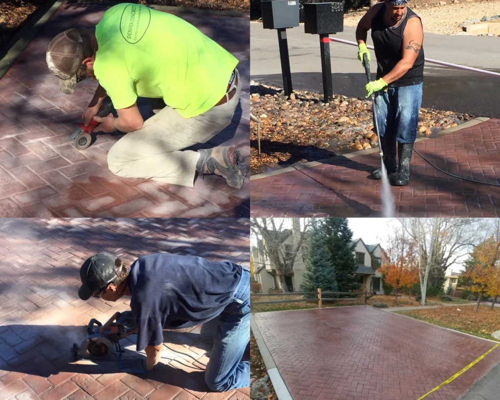 Stamped Concrete Process