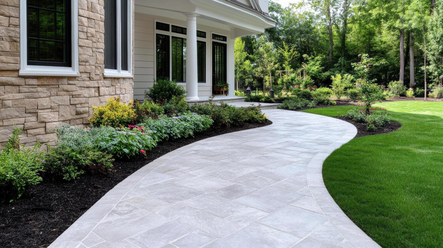 Concrete Walkways in Springfield, MA | Safe Paths for Homes