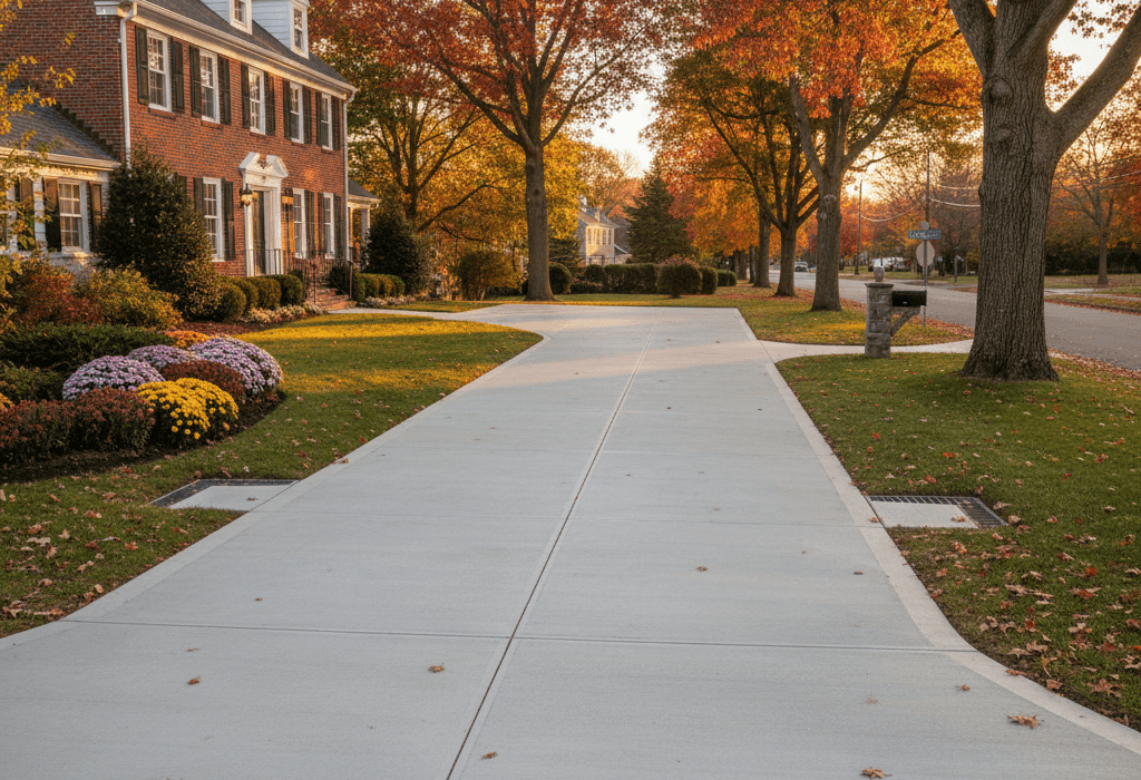 concrete driveway springfield ma